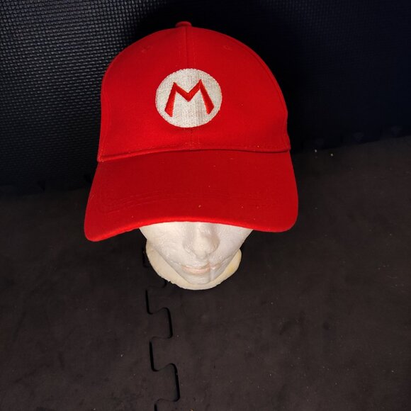 Adult Super Mario hat Cap Adjustable - NEW - Picture 3 of 4